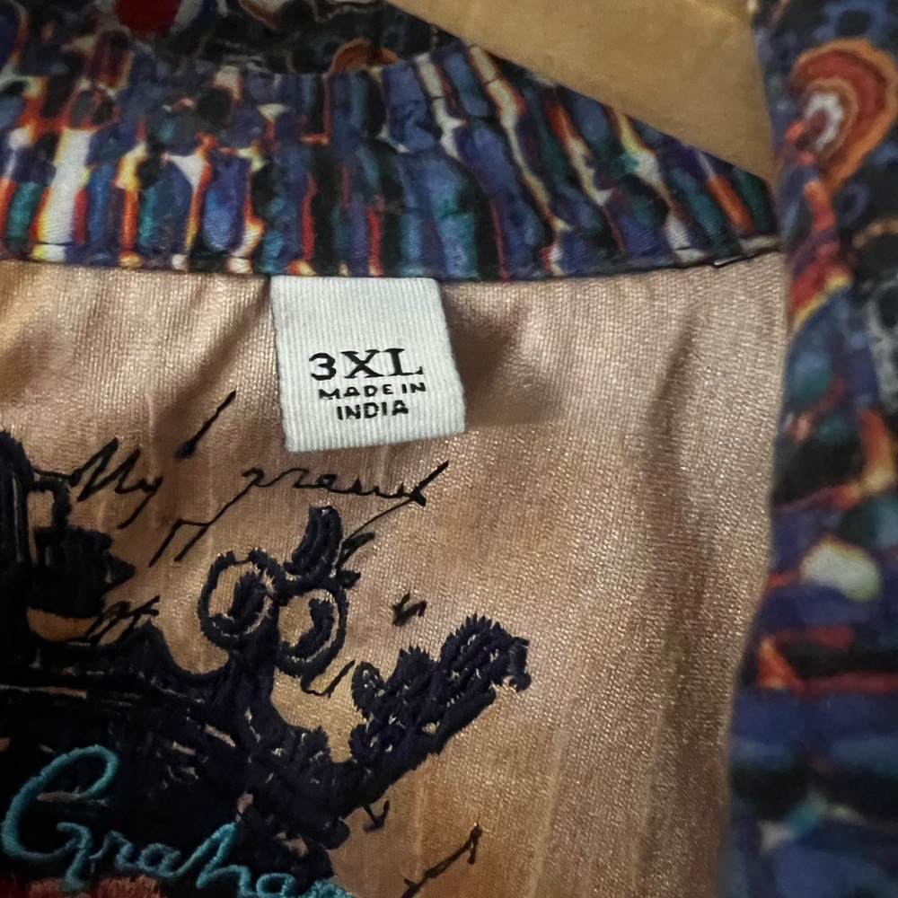 Robert Graham skull dress shirt